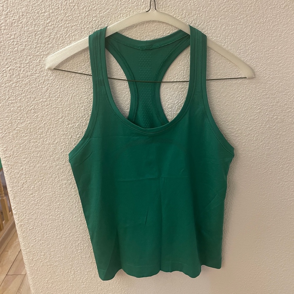 Lululemon Swiftly Tank, Green, 4